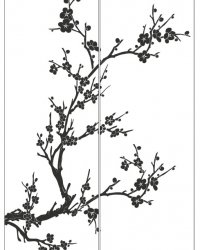 Пескоструйный рисунок Дерево 368